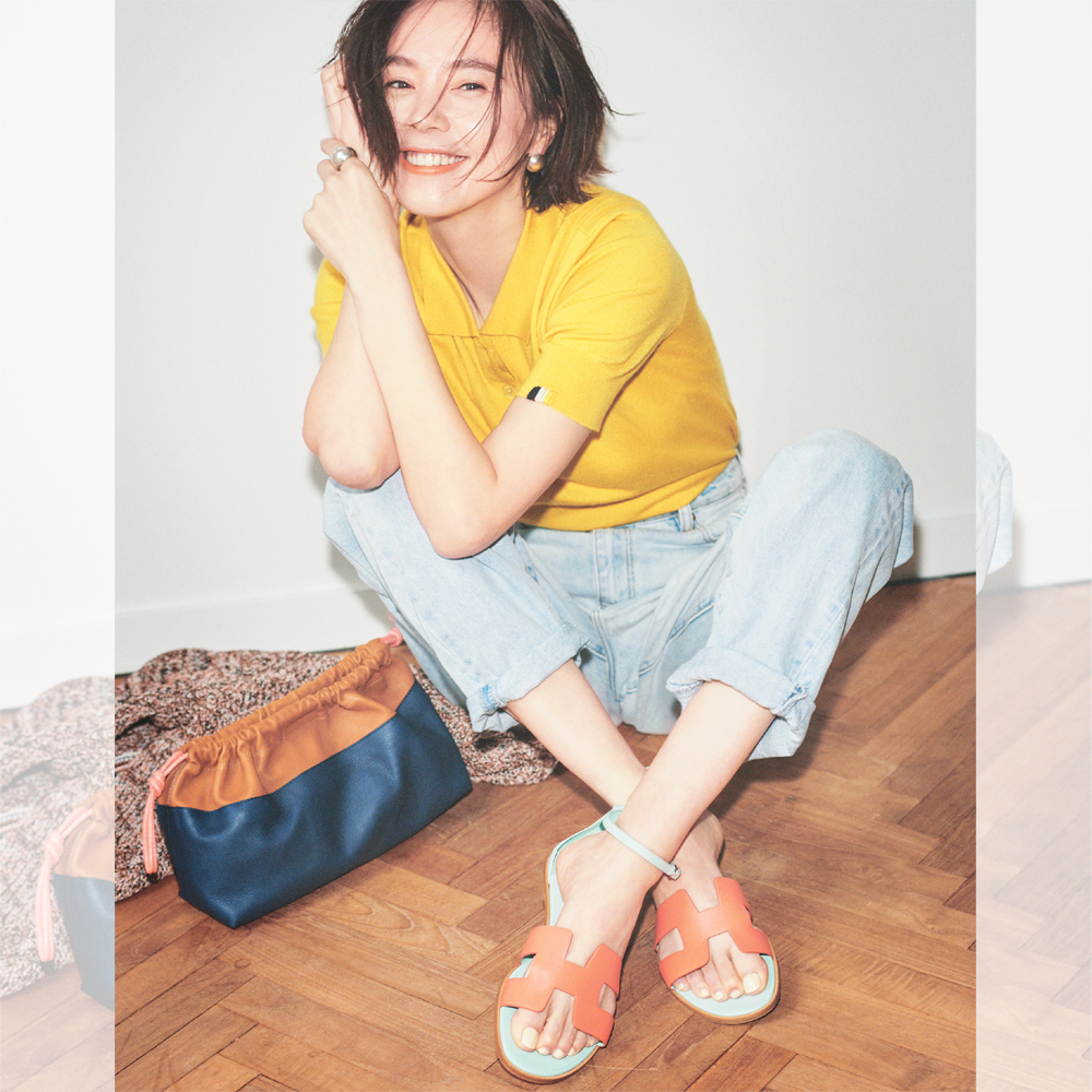 エルメスの新顔フラットシューズ】普段着を格上げするサンダルとバレエ