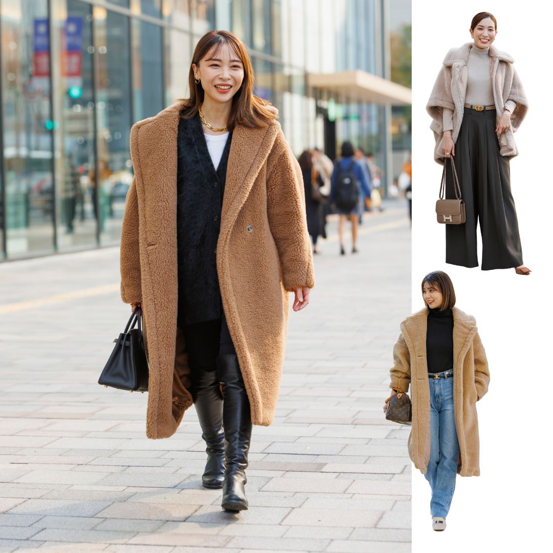 ボアコート」は茶系が人気！マックスマーラもコスパブランドも！ | VERY