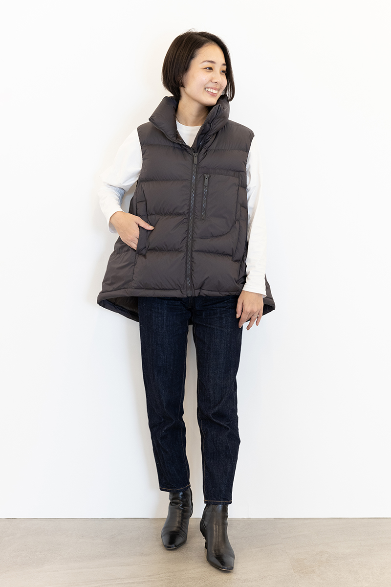 ユニクロ【＋J】の「ダウン」を全レビュー！きれいめが魅力 | VERY