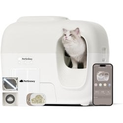 ヨドバシ.com - ペットスノーイー PetSnowy 全自動猫トイレ Premium 消