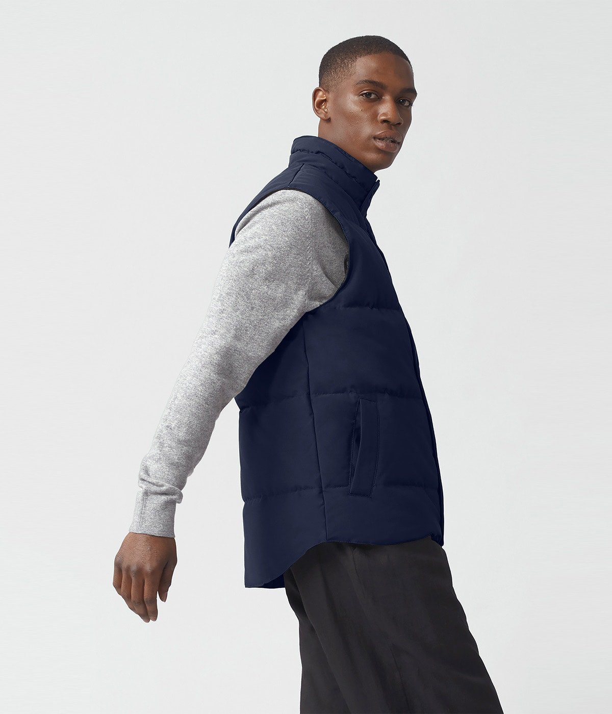 BLACK DISC】Garson Vest Black Label | CANADA GOOSE(カナダグース