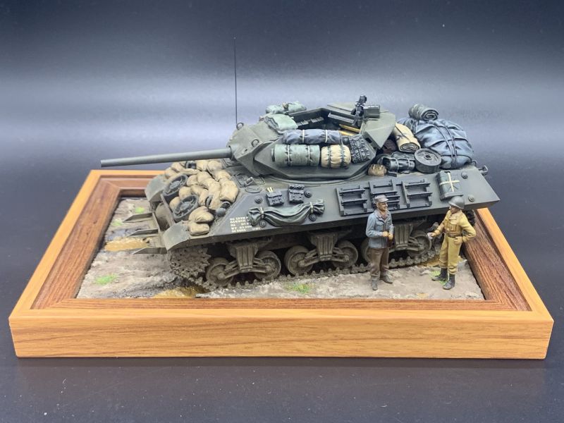 タミヤ 1/48 アメリカM10駆逐戦車⑤ 完成しました | JUNKSさんの作品
