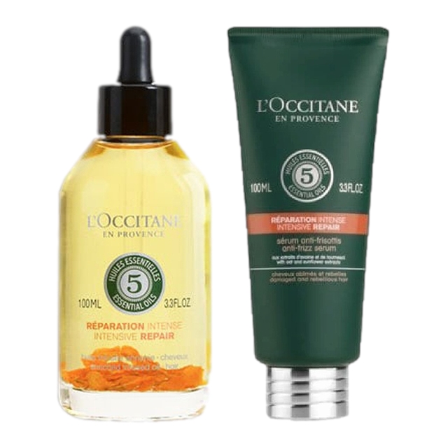 ロクシタン FH リペアリング 2点セット/インテンシヴオイル 100ml ＋