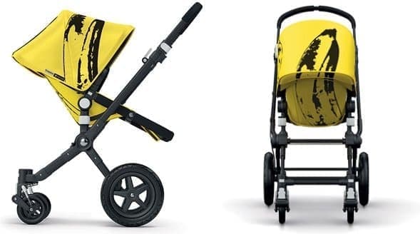 オシャレ過ぎる！アンディ・ウォーホル×「BUGABOO」のバナナベビーカー