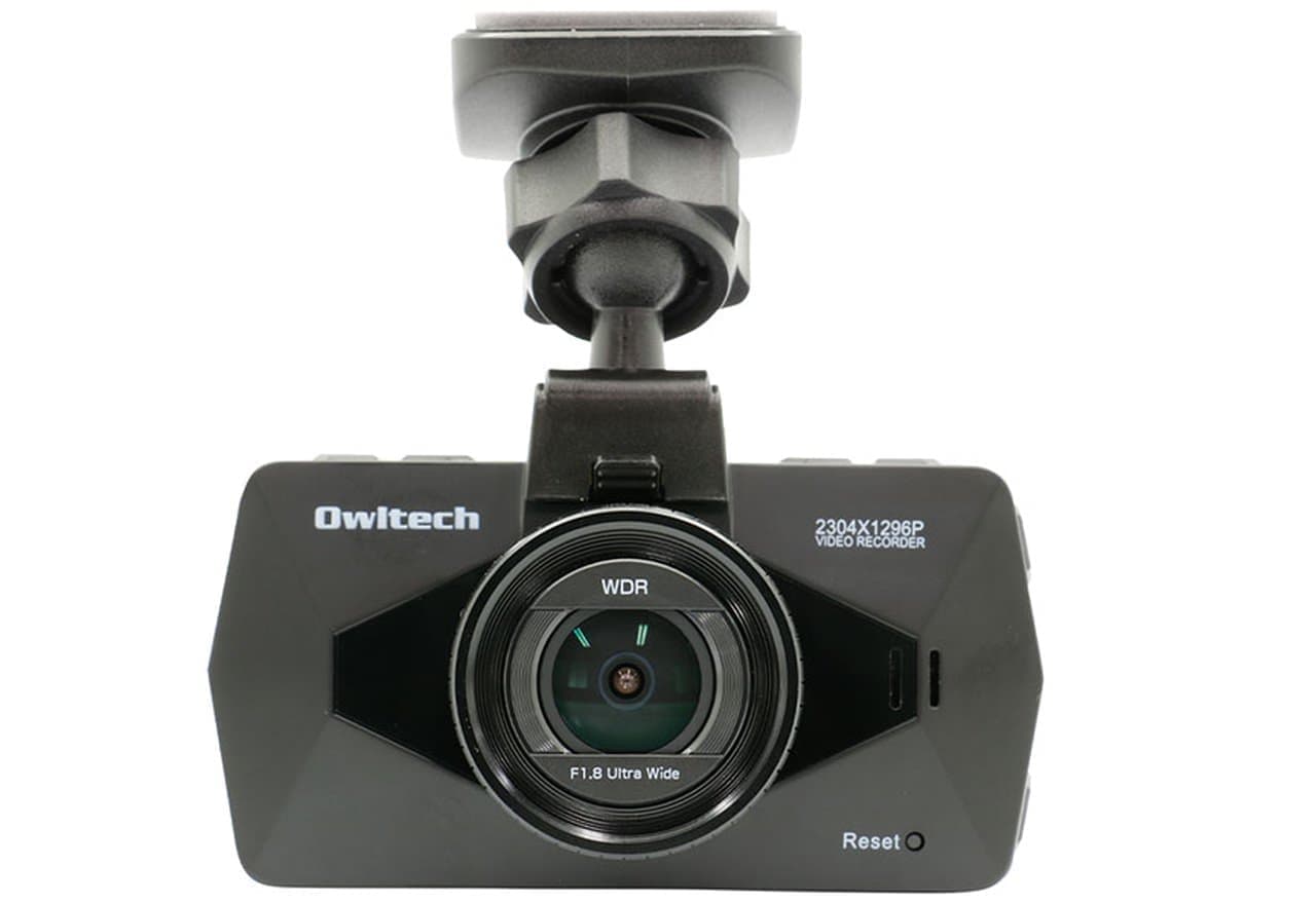 映り込みを抑える偏光フィルター付属―ドライブレコーダー「OWL-DR701G