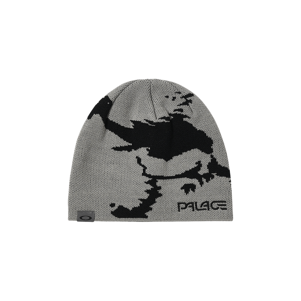 Buy Palace x Oakley Beanie 'Grey/Black' - P24OKBN002 | GOAT