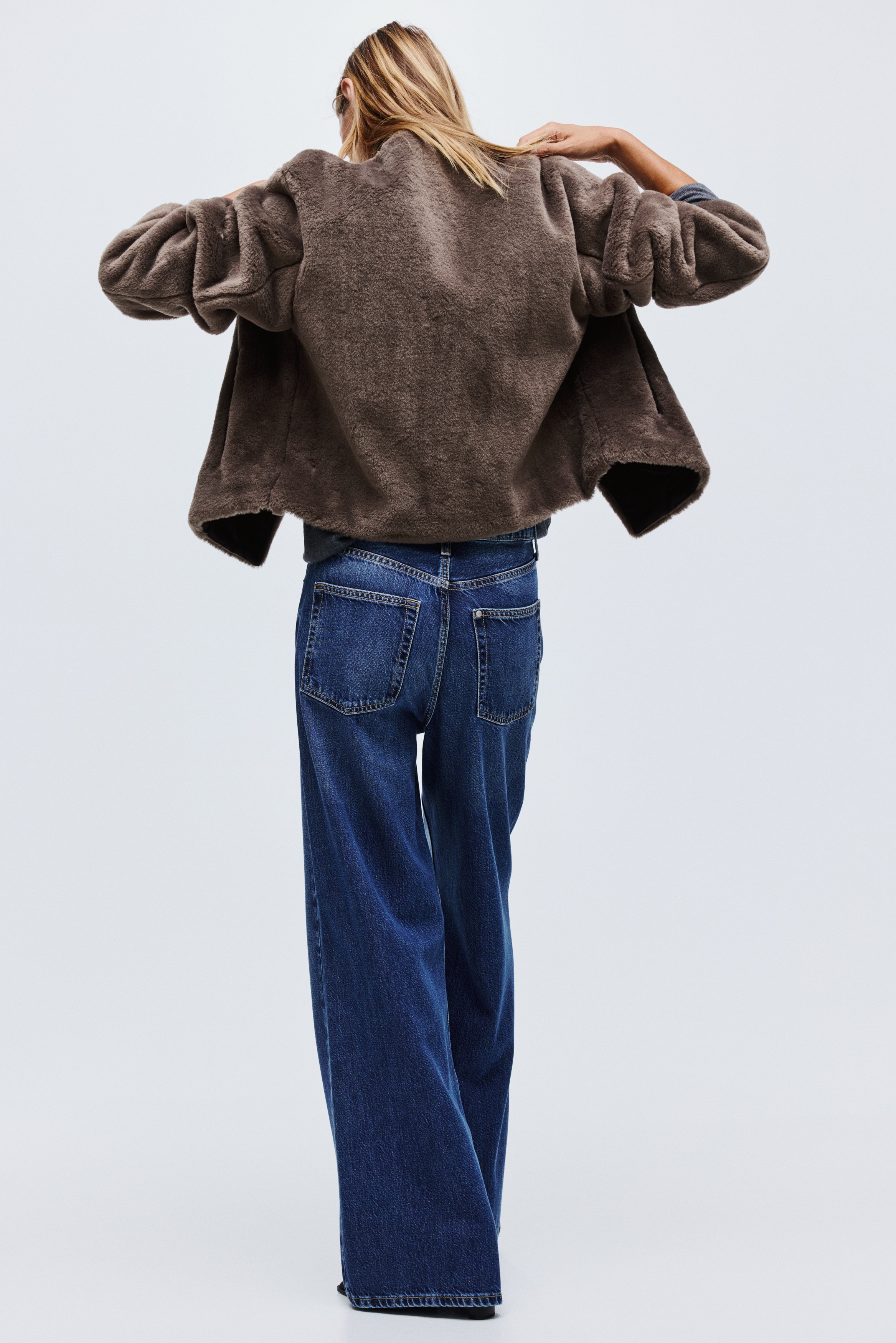 Duffle-Style Jacket - Dark taupe - Ladies | H&M US