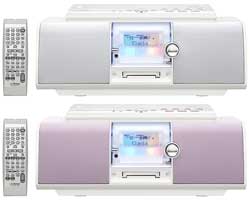 ビクター、床置きでも自然に音が広がるCD／MD／カセットデッキ