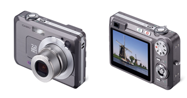 カシオ、“EXILIM ZOOM”EX-Z750に新色「メタリックグレー」を追加