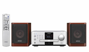 ビクター、“木の響き”楽しめるエントリーDVDシステム「EX-AK1