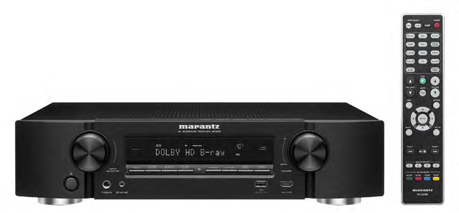 マランツ、WiFi、Bluetoothなどに対応した7.1ch AVアンプ「NR1605