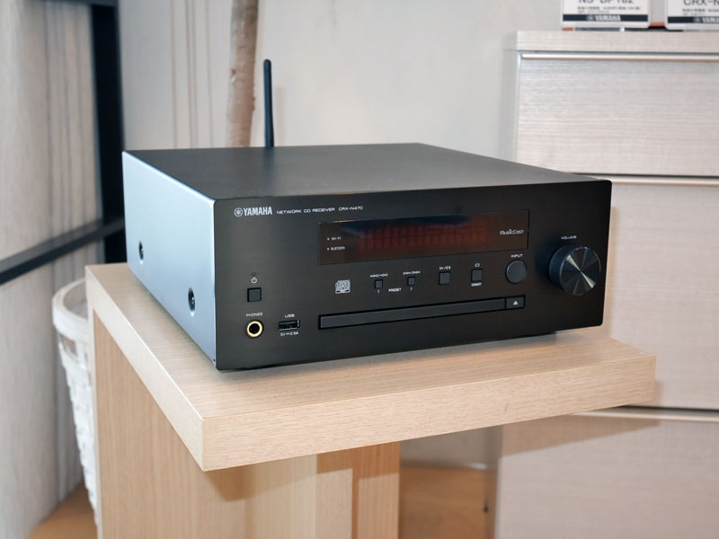 多彩な音楽を楽しめる一体型、「MusicCast」にも対応したヤマハ、「CRX