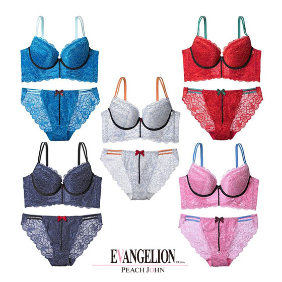 PEACH JOHN×EVANGELION」コラボのランジェリーなど、バンダイから