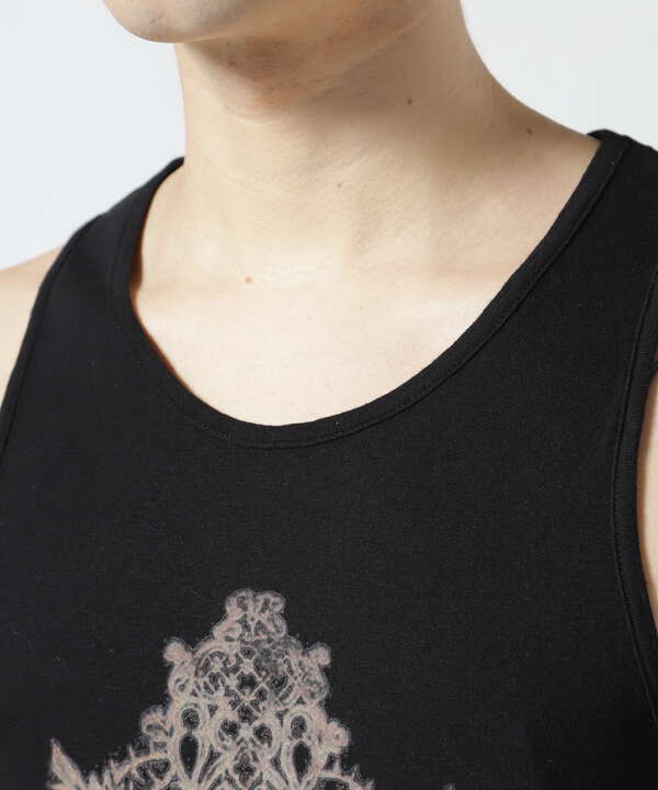 HYDE着用 SHARE SPIRIT クロスレース タンクトップ SHARE SPIRIT