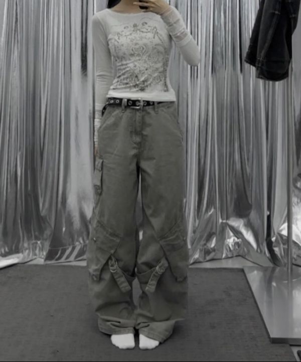 MUSINSA | SCULPTOR Triple Lace Layered Tee Ivory