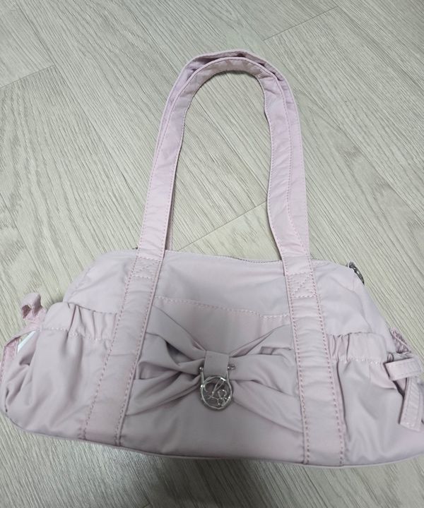 MUSINSA | ILLIGO Bow Forty Mini Duffel Bag Pink