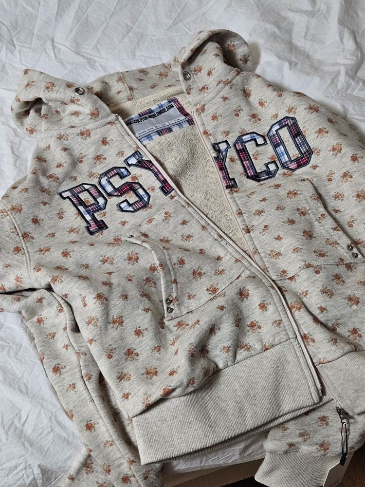 MUSINSA | SCULPTOR Cottage Zip-Up Hoodie Flower