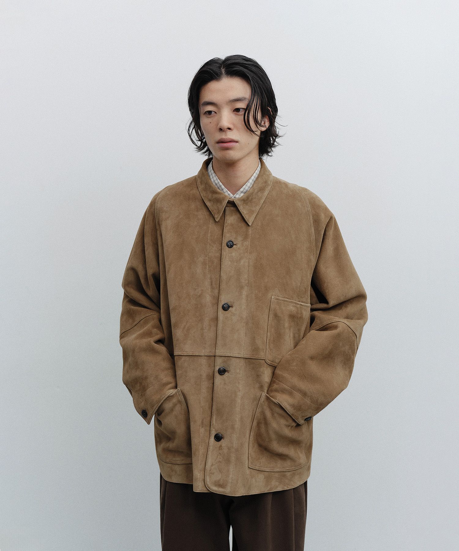 nonnative｜オーバーダイ仕上げのMASTERジャケット（キャメル・2