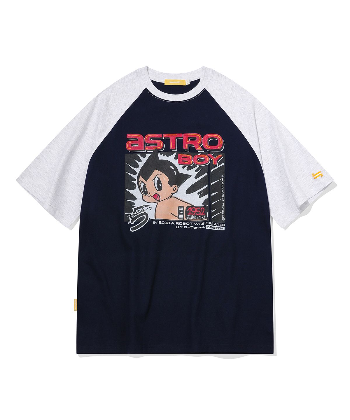 MUSINSA公式 | MAINBOOTH [アトム] アトミックTシャツ(ネイビー)