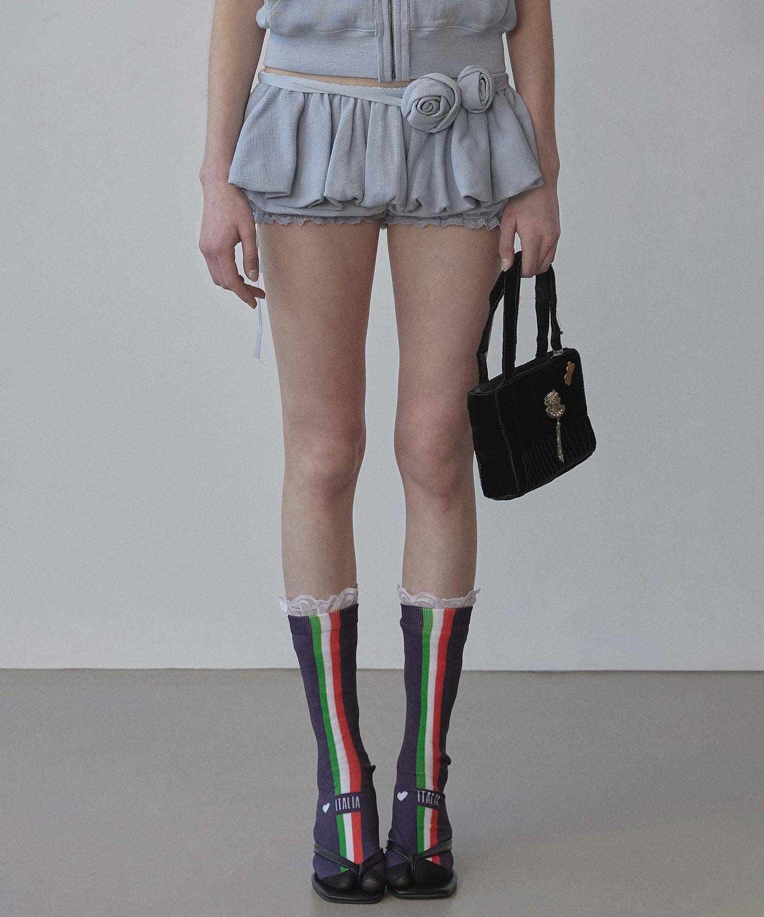 스컬프터(SCULPTOR) Washed Rose Bloomer Skort Dusty Sky - 사이즈