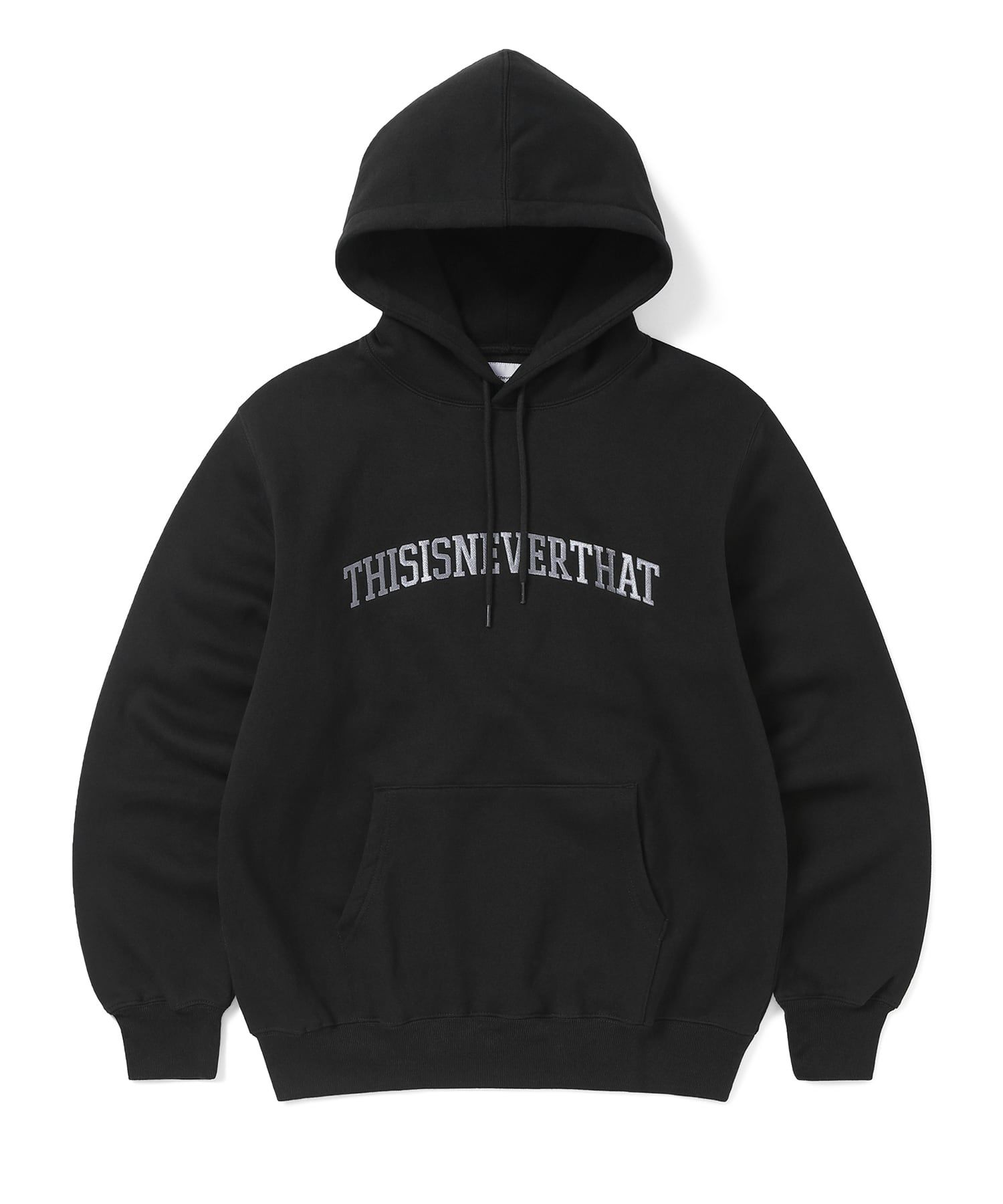 MUSINSA | thisisneverthat (FW23) Arch-Logo Hoodie - Black