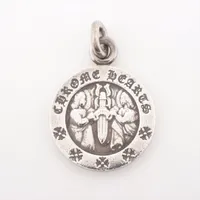 クロムハーツ エンジェルメダルチャーム V2 ペンダントトップ 925 6.2g