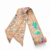 エルメス ツイリー ISOLA DI PRIMAVERA 春の島 スカーフ シルク