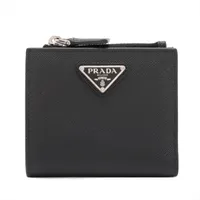 プラダ サフィアーノスマルト ロボット 1ML005 レザー 財布 ブラック