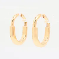 ティファニー ロック ピアス 750(YG) 14.2g ミディアム A3873240｜中古