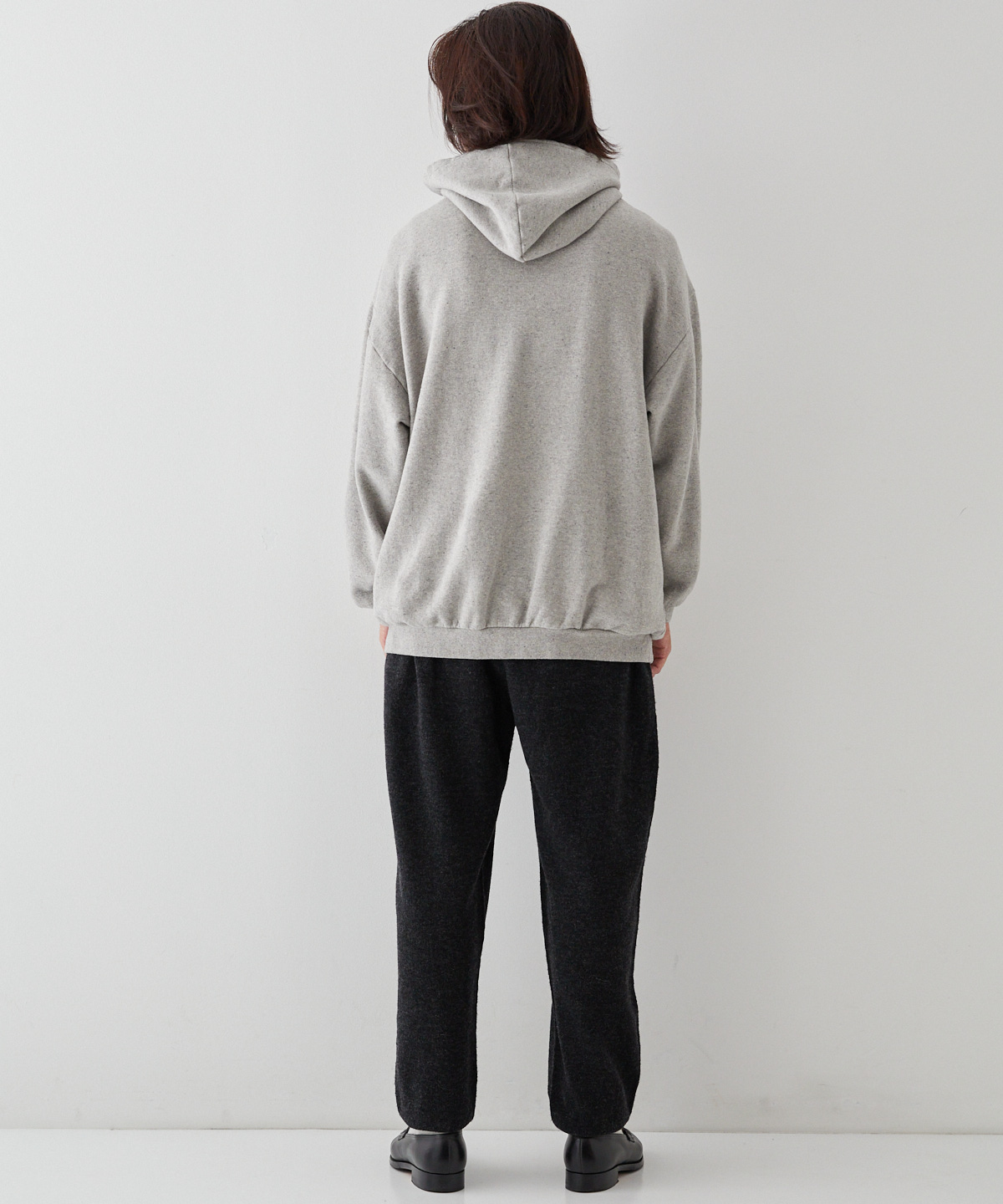 UpcycleLino] BASIC 裏毛ビッグパーカー｜nest Robe / CONFECT ONLINE SHOP