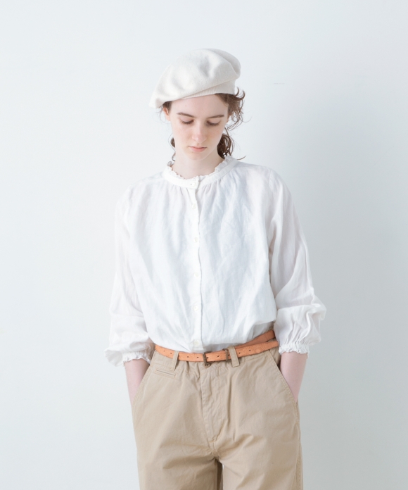 nest Robe ネストローブ / リネンコットン フリルブラウス Weekly Ranking >>店頭人気アイテム 11/9 | ONLINE SHOP | nest Robe