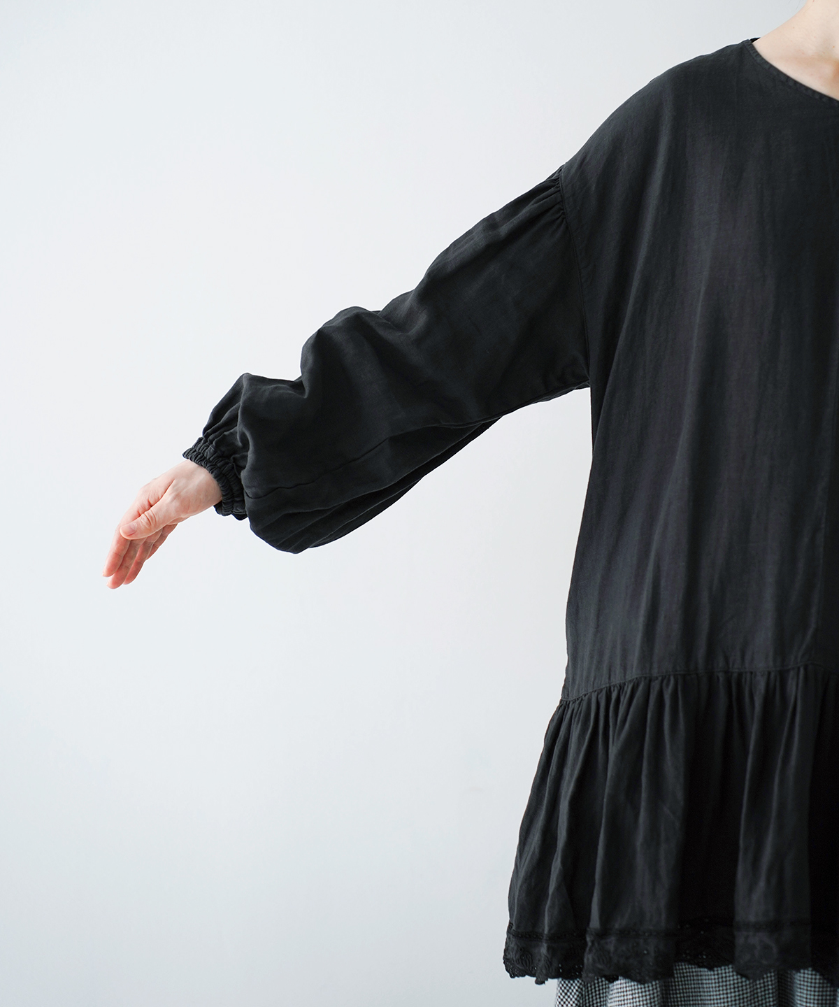 リネンスカラップ2wayチュニック｜nest Robe / CONFECT ONLINE SHOP