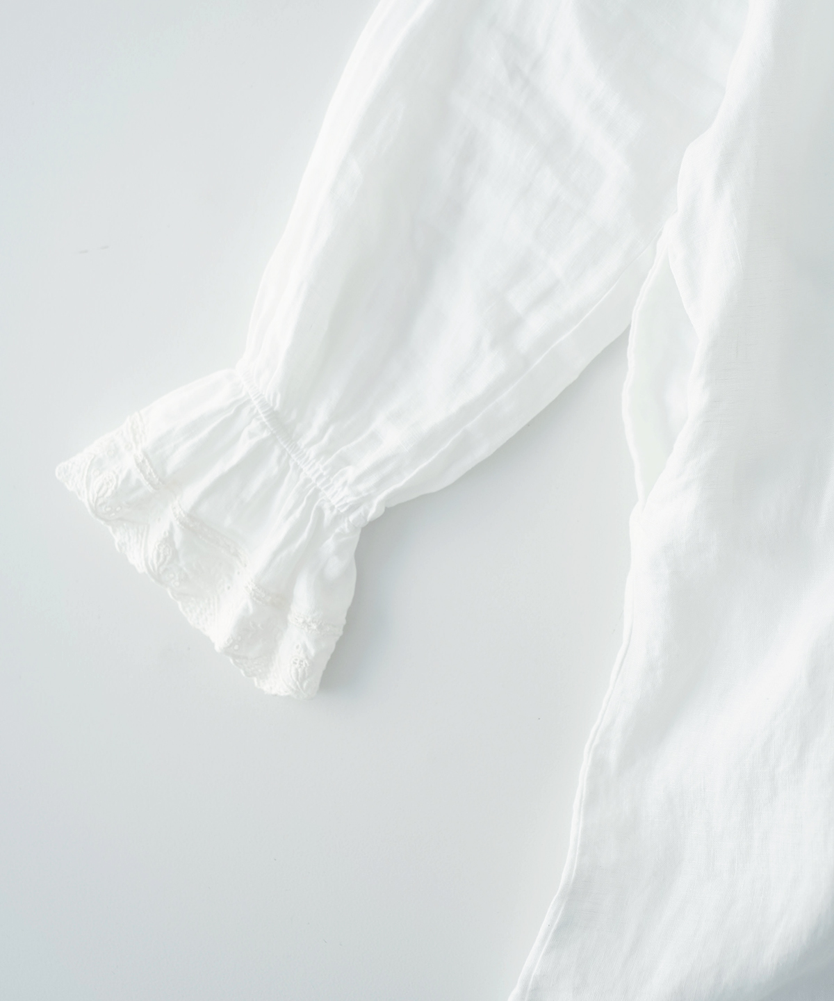 リネンスカラップレースワンピース｜nest Robe / CONFECT ONLINE SHOP