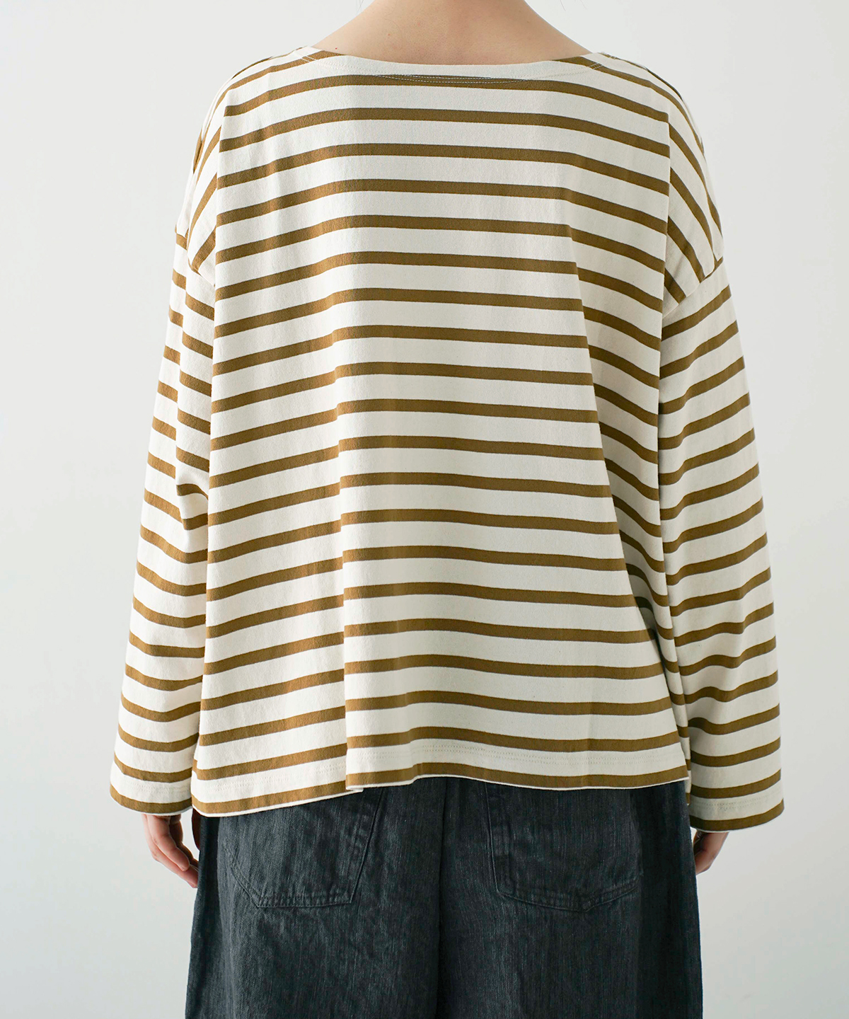 ボーダーボートネックプルオーバー｜nest Robe / CONFECT ONLINE SHOP