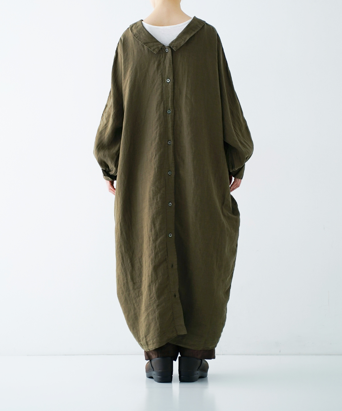 リネンドルマンスリーブ2wayワンピース｜nest Robe / CONFECT ONLINE SHOP