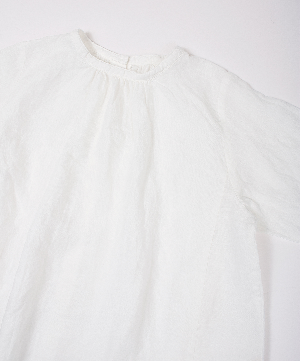 リネンスタンドカラーブラウス｜nest Robe / CONFECT ONLINE SHOP