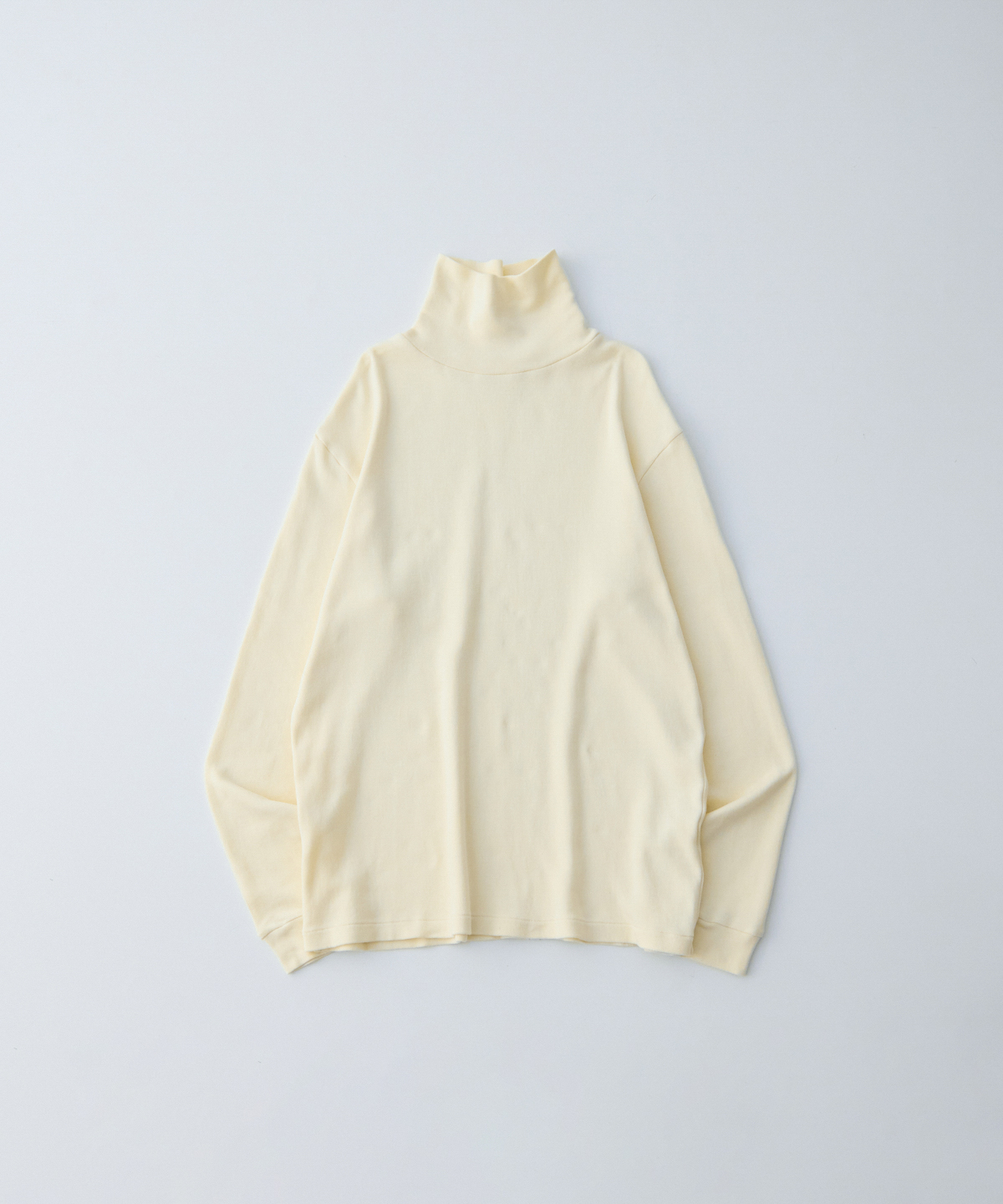 コットンスムース タートルネック プルオーバー｜nest Robe / CONFECT