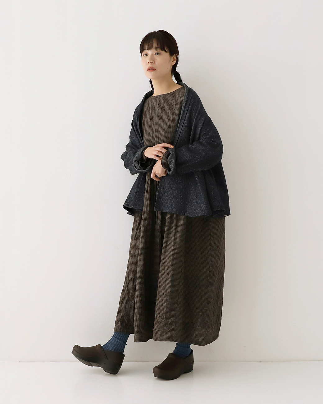 UpcycleLino WOOL BLEND DENIM｜nest Robe / CONFECT ONLINE SHOP