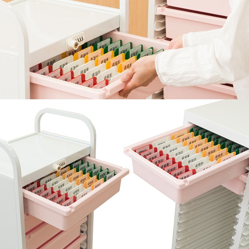 送料無料】 【国産】【完成品】メディロック MLGシリーズ 与薬カート