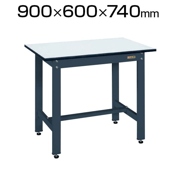 送料無料】 サカエ 軽量作業台 作業机 KKタイプ KK-38PD 幅900×奥行600