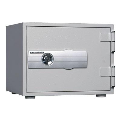 送料無料】 耐火型貴重品保管金庫 シリンダー(鍵)式/幅412×奥行356×高