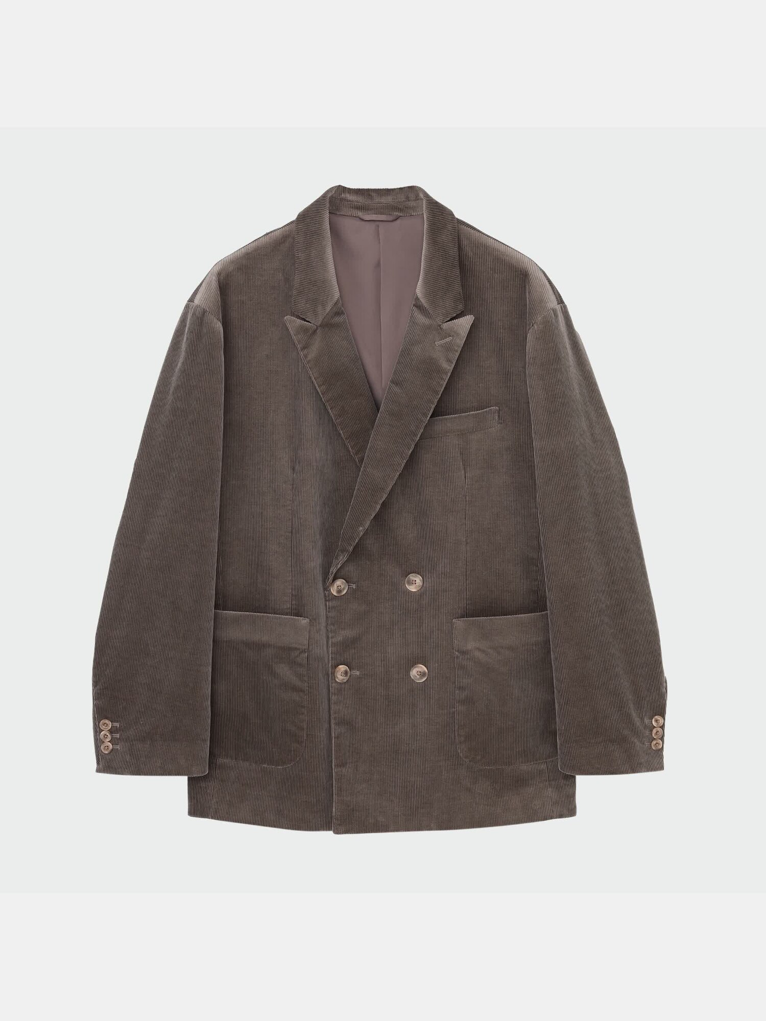 PLST(プラステ)公式 | コーデュロイダブルブレストジャケット