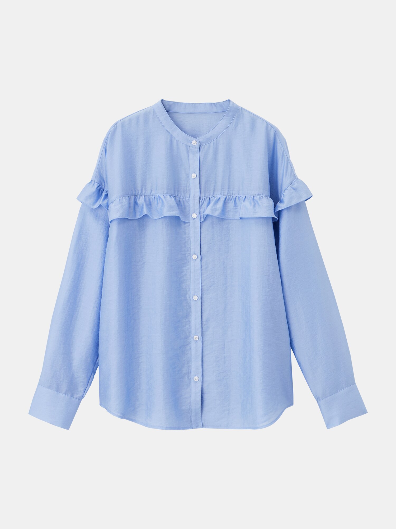 PLST(プラステ)公式 | シアーフリルブラウス（長袖）