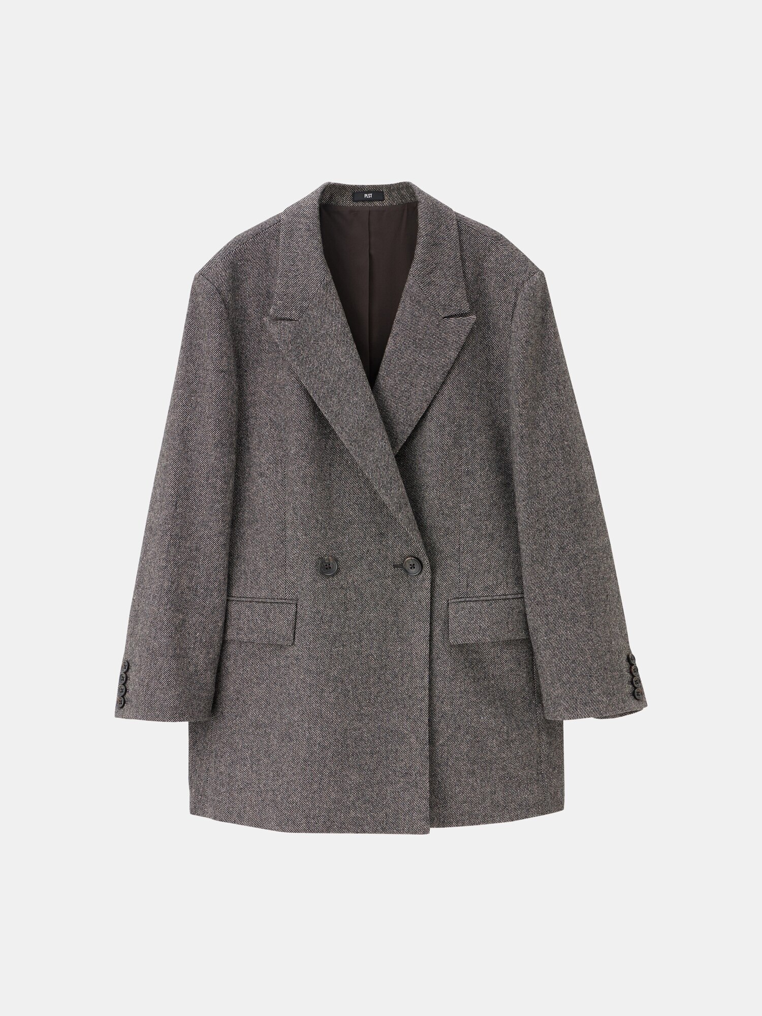 PLST(プラステ)公式 | ウールブレンドリラクシーダブルジャケット
