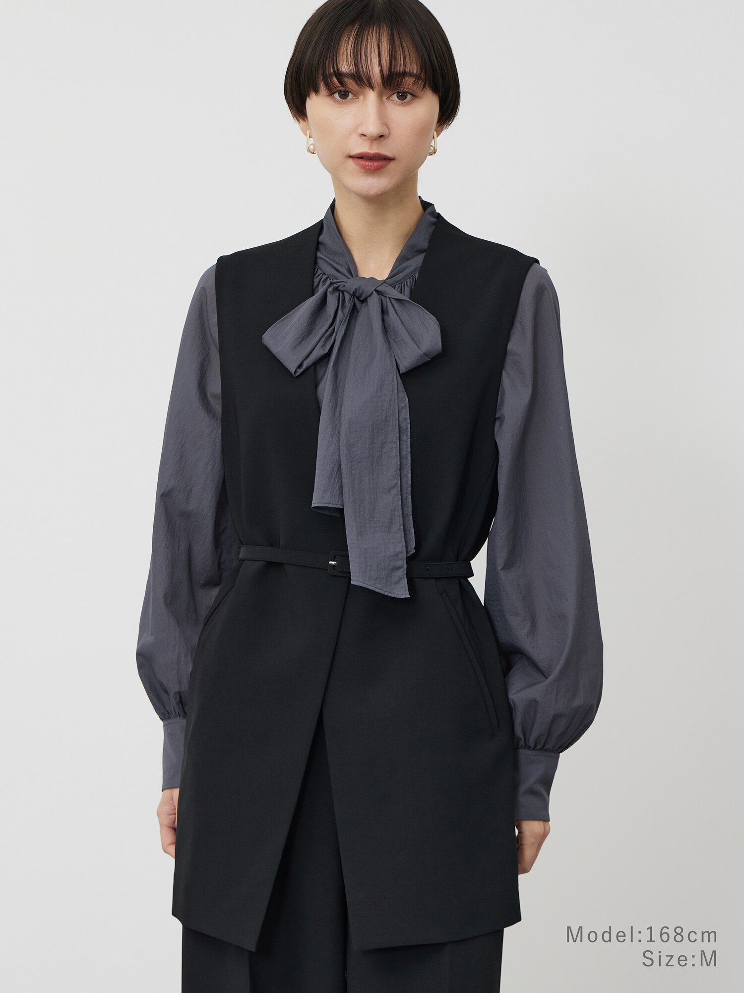 PLST(プラステ)公式 | ストレッチツイルベルテッドジレ