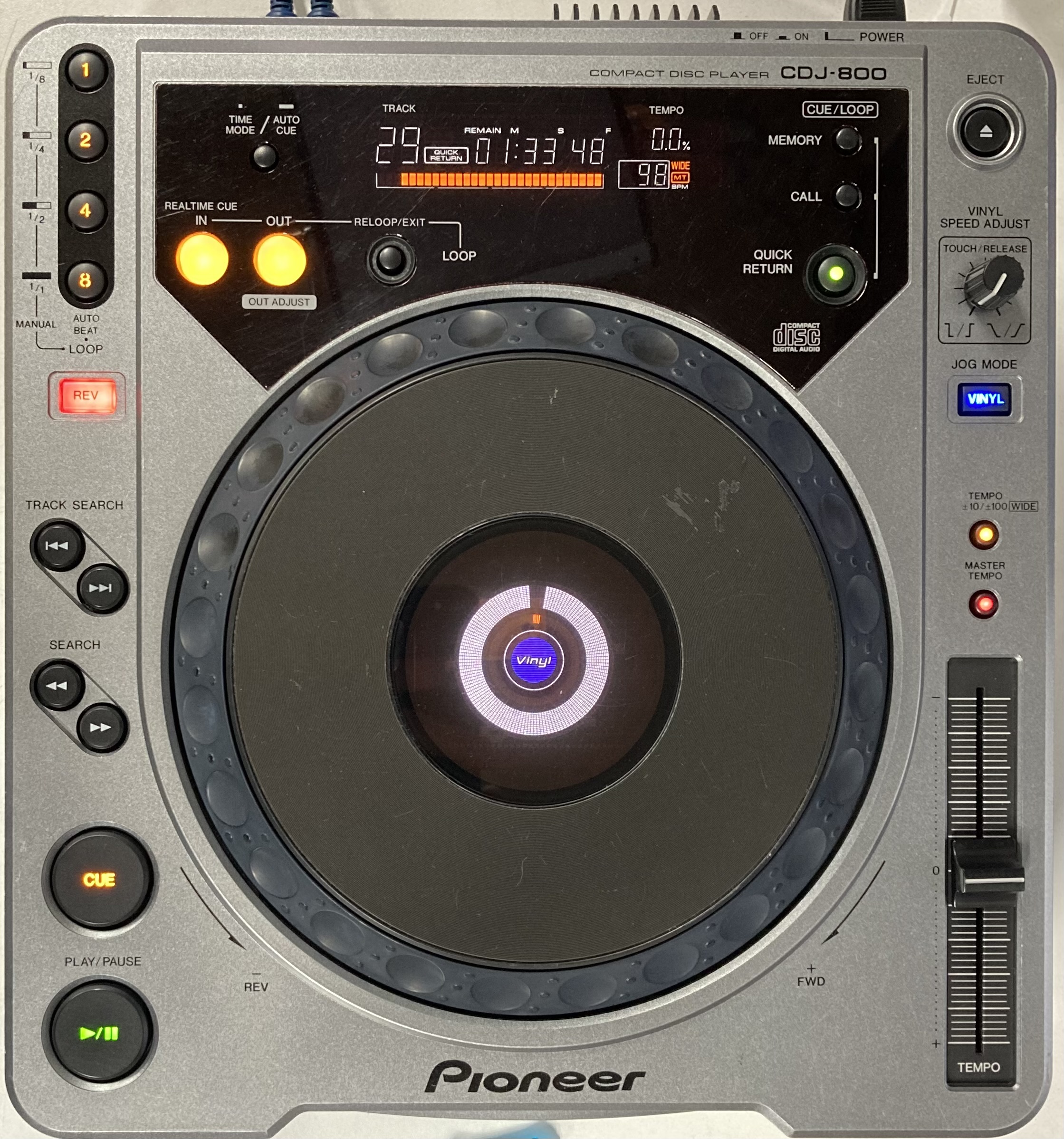 Pioneer CDJ-800 | 陶山特殊電気