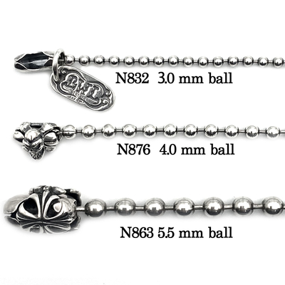 BILL WALL LEATHER(ビルウォールレザー)BALL CHAIN w/BWL TAG | C．R