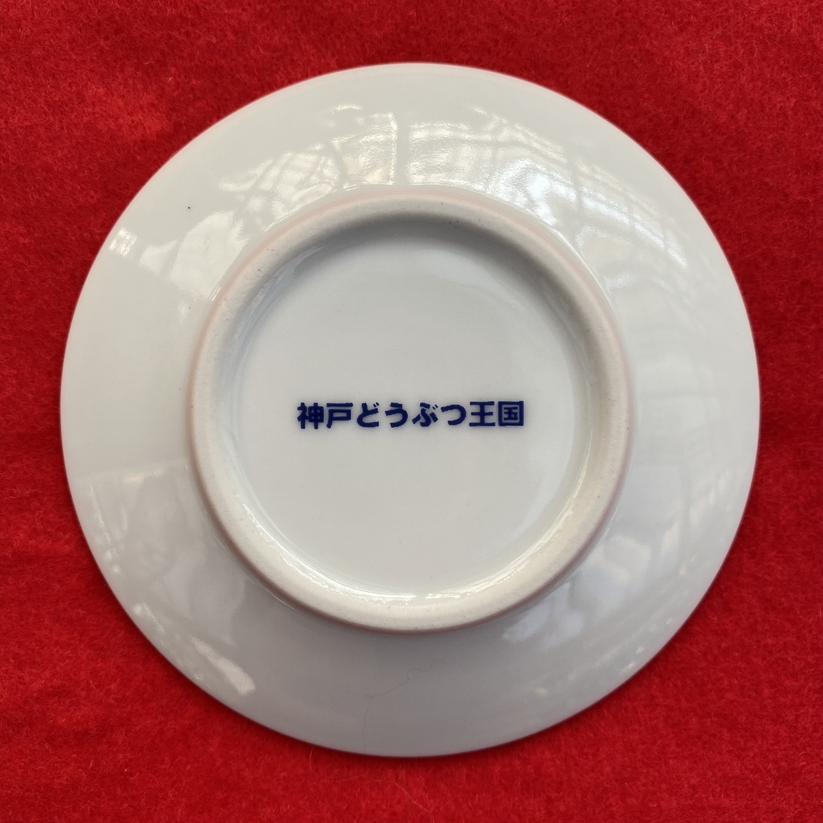 ハシビロコウ 有田焼豆皿3枚セット | 神戸どうぶつ王国NS