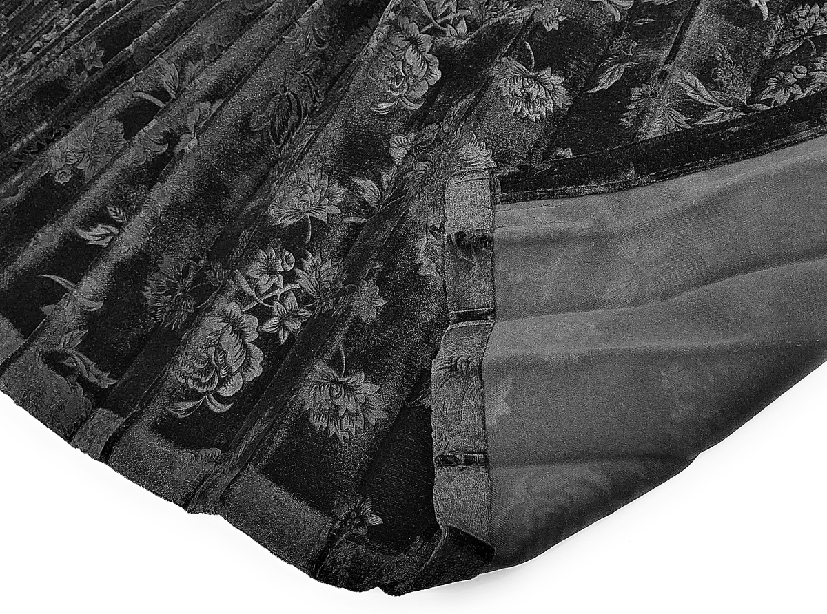 金華山仮眠カーテン トラック用】リーズナブルなチンチラ風バラ柄