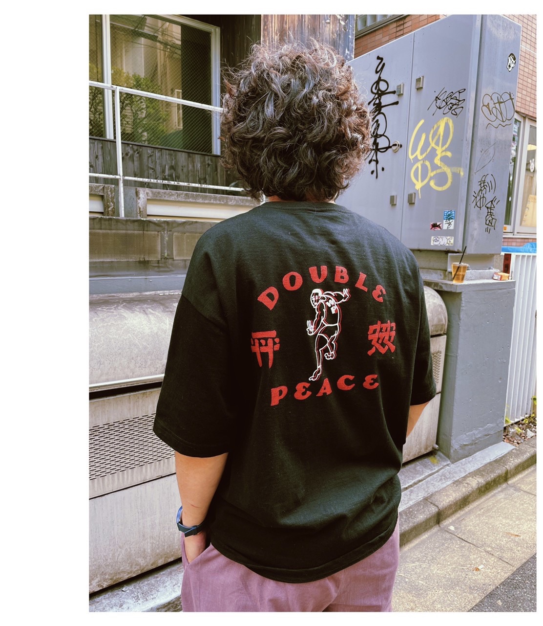 平平安安黒T | 東京台湾 オンライン